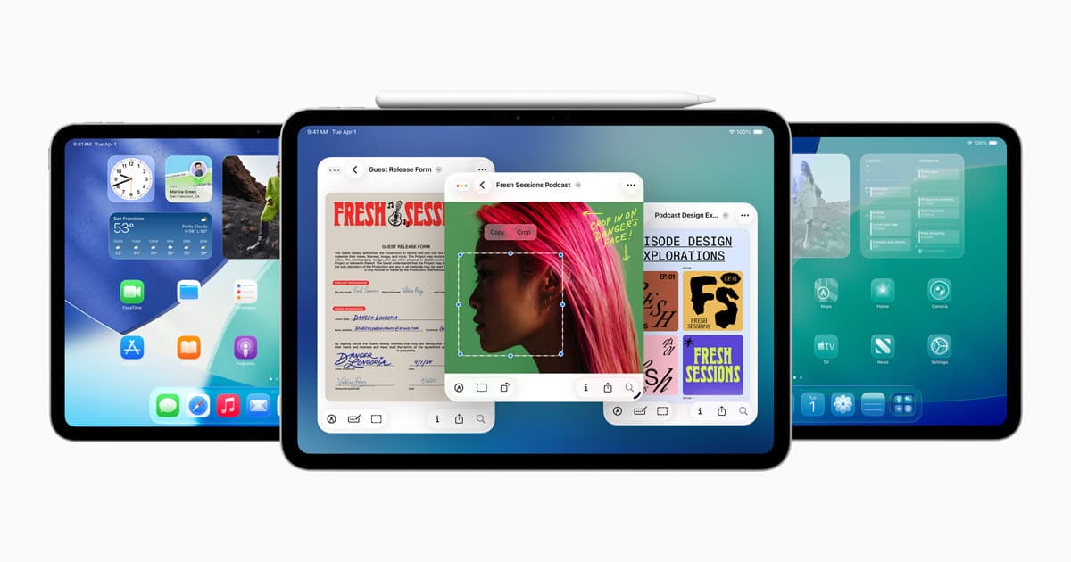 Apple Releases iPadOS 26.0.1 and New M5 iPad Pro Models